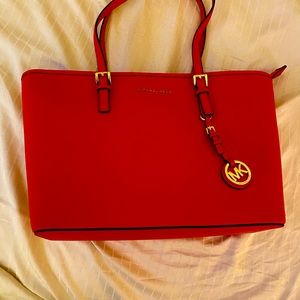 Michael Kors Red Tote